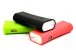 Led torch 3000-6000mAh powerbank mobile charger